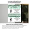 Signmission Safety Culture Sign, 7 in Width, Vinyl Decal, Rectangle, Bilingual OS-2PACK-SF-D-710-L-10755 - alternate 2
